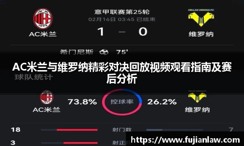 AC米兰与维罗纳精彩对决回放视频观看指南及赛后分析